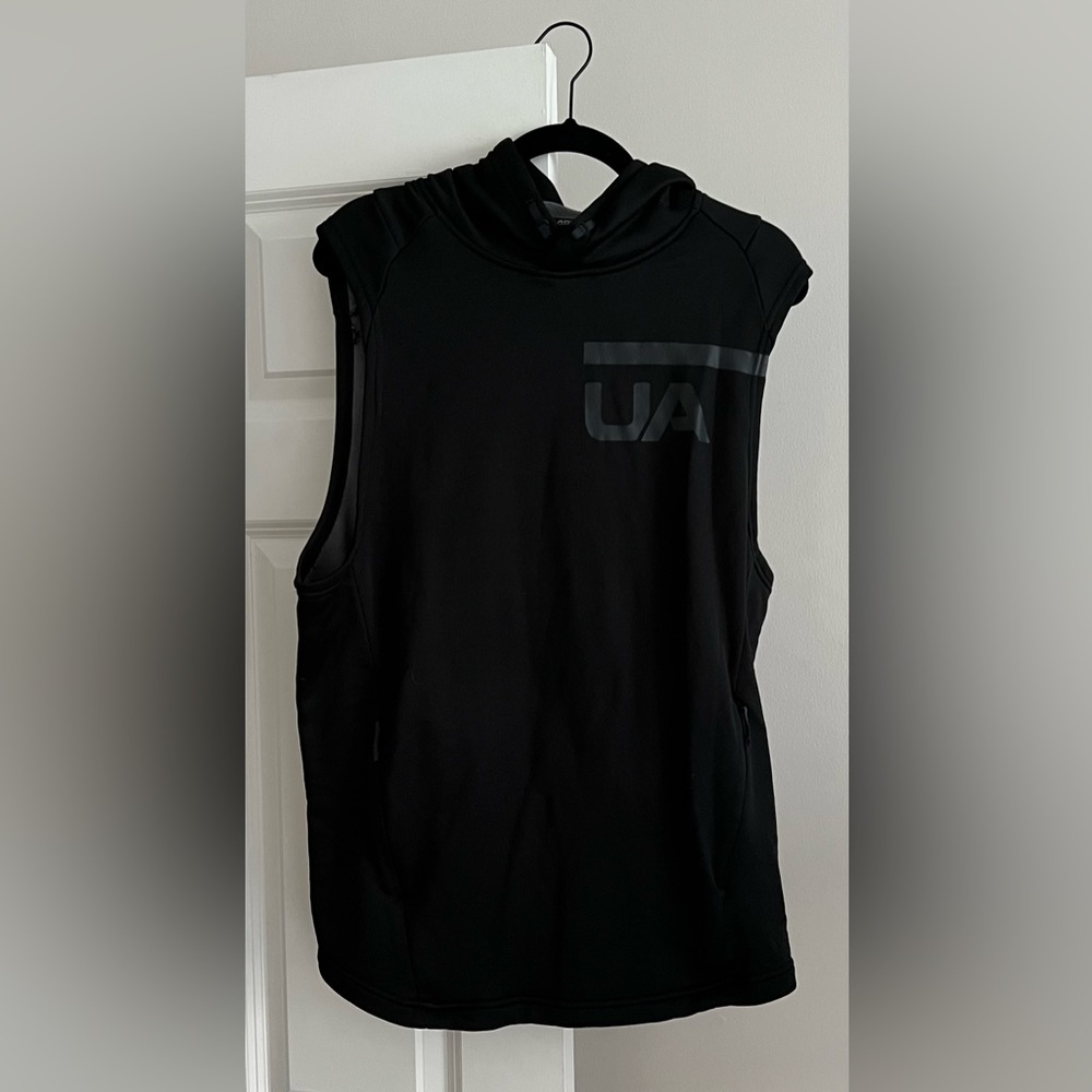 Mens Under Armour Cold Gear Sleeveless Hoodie